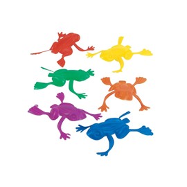 Rhode Island Novelty - Jumping Frogs 2 in Plastic New Party Favors 1 Gross (144) (2 Pack)