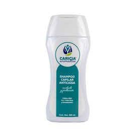 CARICIA AROMÁTICA — Shampoo Capilar Anticaída para Caballero 250 ml | TRÉBOL ROJO, EXTRACTOS HERBALES y OCTAPÉPTIDOS | Tratamiento Capilar
