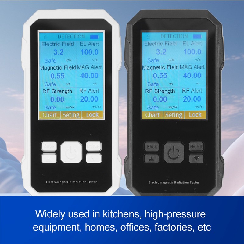EMF Tester High Accuracy Electromagnetic Field Radiation Detector for Kitchen