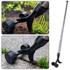LINDADECOR Weeding Tool for Patio Garden, Long Handle Weed Remover