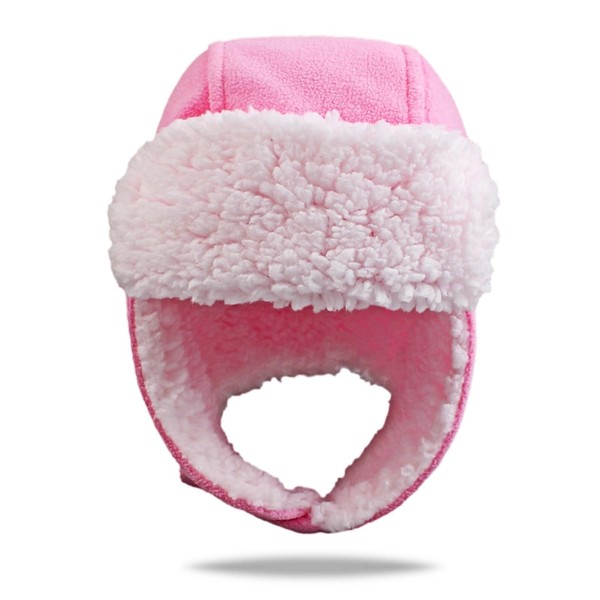 PESAAT Warm Baby Winter Hats for Girls Toddler Trapper Hat