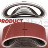 STEBRUAM Sanding Belt 100 x 610 mm,10PCS 60 Grit