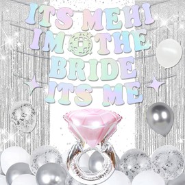 Engagement Party Decorations It's Me Hi I'm The Bride It's Me Banner Singer Party Decorations My Engaged Era Party Decoration for Fans Girls Music Birthday Party Supplies