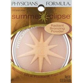 Physicians Formula Summer Eclipse Bronzing & Shimmery Face Powder,Sunligh