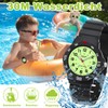 SOCICO Kids Analog Watch Waterproof Time Teaching Boys Girls Watch