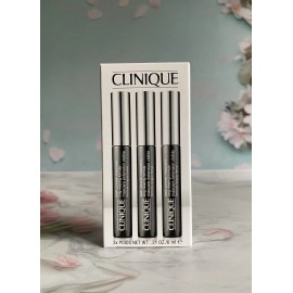Clinique 3x Clinique Lash Power Mascara Long-Wearing Formula, 01 BLACK ONYX, Full, NIB