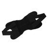 7611 Sports Kneepad Black Breathable Knee Compression Sleeve Adjustable Compression
