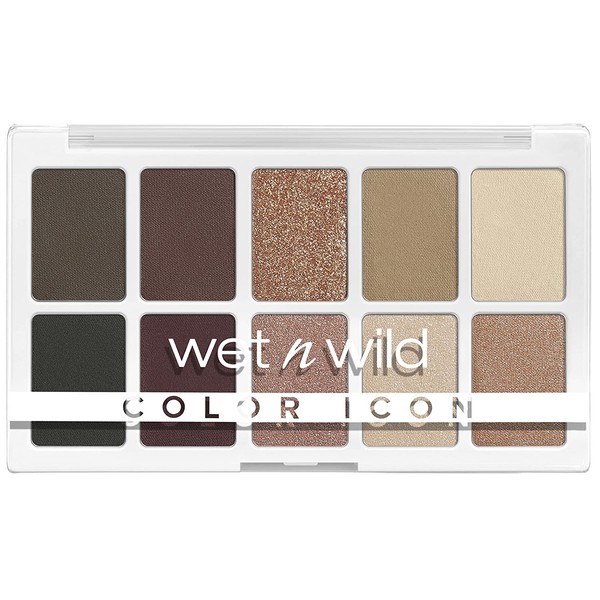 Wet n Wild Color Icon 10-Pan Makeup Palette, Long-Wear, Vegan, Nude Awakening