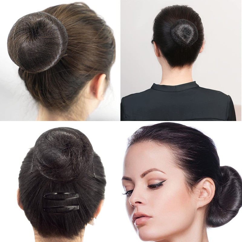 Red para Cabello 30Pcs, Red de Pelo Tejida, Malla Elástica