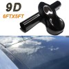 Olimia 72"x60" Ultra Gloss 9D Pet Black Carbon Fiber Vinyl