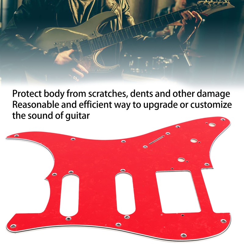 Electric Guitar Pickguard PVC Plastic Guard Scratch Board Front Plate