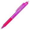 Pilot FriXion Ball Clicker Rollerball Pen 0.3 mm Light Pink