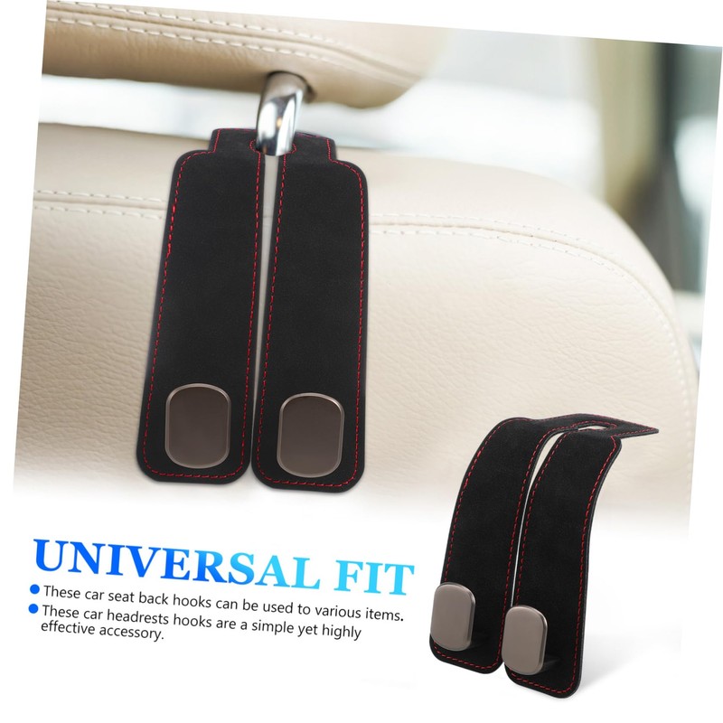 Gatuida 4 Pcs Car Headrest Hooks for Purses Bags Heavy