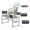 Feed Bin Goat Stand for Milking, 600LBs Goat Milking Stand,