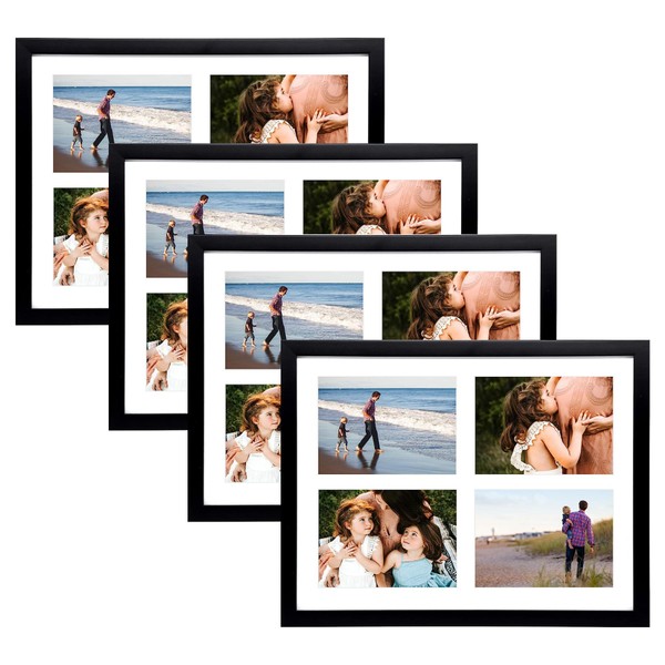 Golden State Art, 12X16 Black Wood Frame - Picture Frame