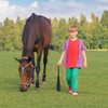 UOPJDD 2 Pieces Pu Er Horse Whip, Rider Training Props,