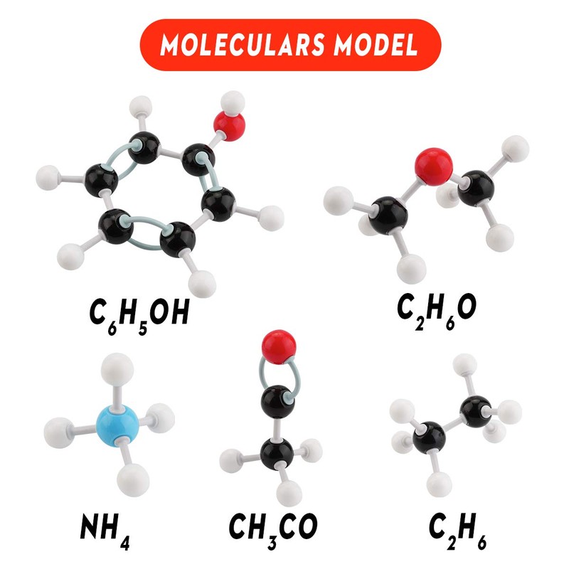 Surplex 307 Pieces Organic Chemistry Molecular Model Set Scientific Chemistry