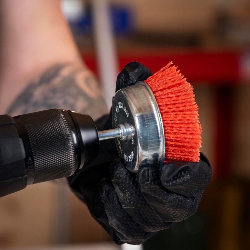 Sealey Ø75mm Nylon Filament Cup Brush with Ø6mm Shaft -