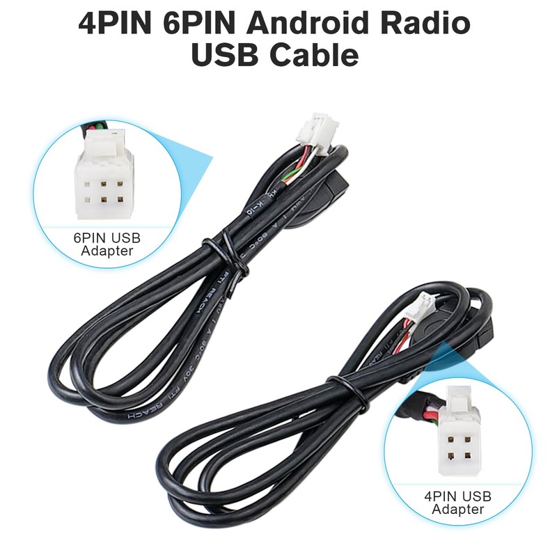 Zenoruslky Android Stereo Harness Kit, Car Radio Wire Harness with