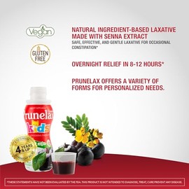 Prunelax Prunelax Ciruelax Natural Laxative Regular Liquid for Kids, 4.05 fl oz