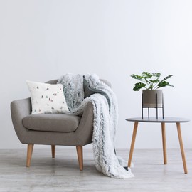 Stupell Industries Snowy Winter Ski Slopes Design by Ashley Singleton Throw Pillow, 18 x 18, Multi-Color