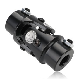 WMPHE 5/8"-36 Spline x 3/4" DD Single Steering Shaft Universal U Joint, 83mm (3-1/4"), Working Angle 35° Degree