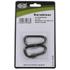 Max Fuchs Carabiner D 6MMx6 CM Screw Lock Two Pack