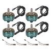 4 Sets Brushless Motor Kit 5mm Shaft Electric Motor with