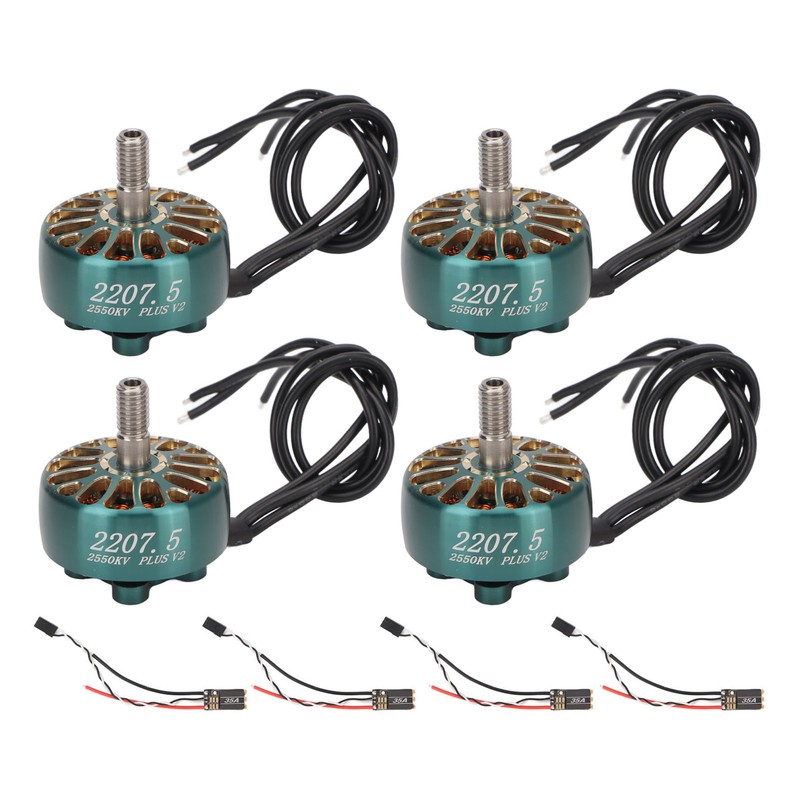 4 Sets Brushless Motor Kit 5mm Shaft Electric Motor with