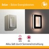 Paulmann Outdoor Solar House Number 0 3000 K IP44 Akk