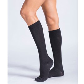 ja vie JAVIE Merino Wool Compression Socks for Women & Men Comfy Warm Knee High Stockings Lightweight (15-20mmHg)