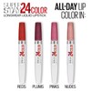 Maybelline SuperStay 24 2-Step Liquid Lipstick Makeup, Keep It Red,