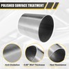 X AUTOHAUX 2pcs Car Mandrel Exhaust Elbow Pipe Concentric Reducer