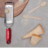 Microplane Gourmet Series Cheese Grater (Star (Ultra Fine), Red)