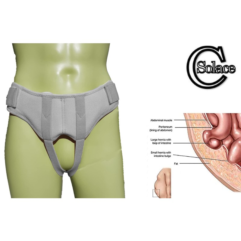 Hernia Belt Solace Care | Inguinal Hernia Support Truss Belt