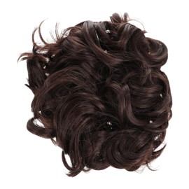 IWOWHERO Hair Accessories Stylish Wig Cover Gorgeous Cosplay Wig for Ponytail Hair Bun Accessory