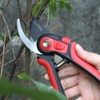 Sofela 8” Secateurs Pruning Scissors, Dual Adjustable Handle Opening Pruning