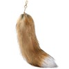 MARUHADO Animal Fluffy Tail Gal Tail Keychain Fur Cosplay Fox