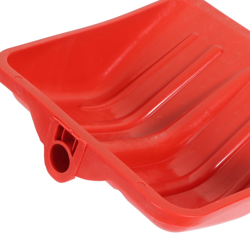 Snow Shovel Red Thickened PP Plastic Wear Resistant Tough Kids