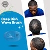 Deep Dish Wave Brush 360 Waves Brush Curved Design
