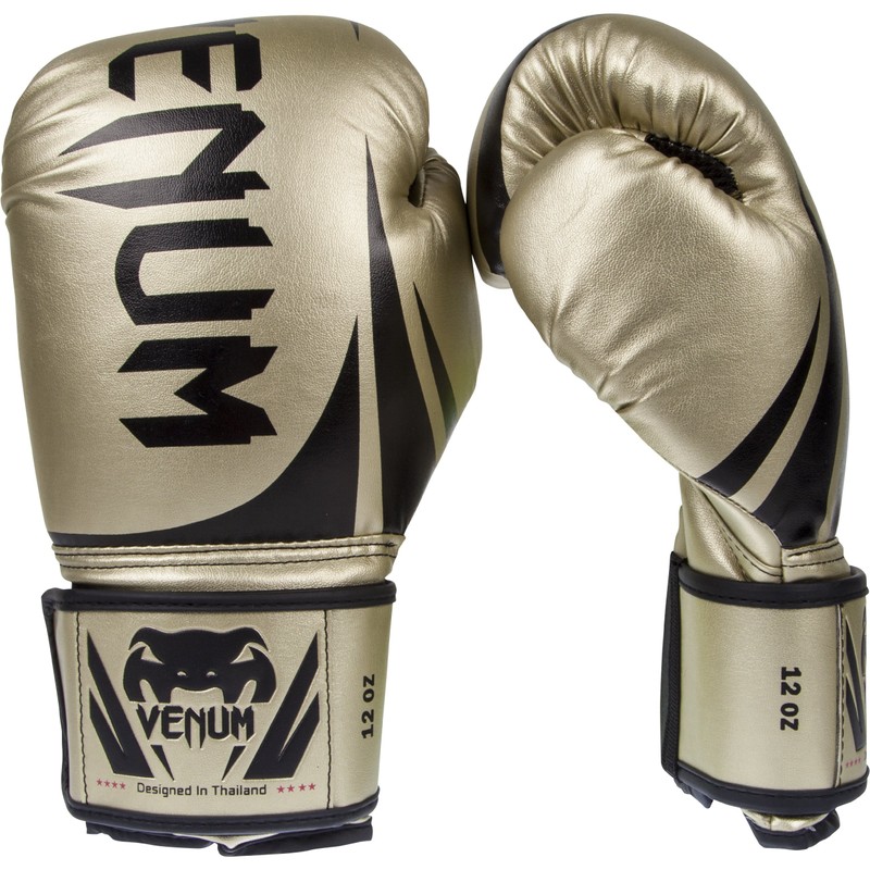 Venum Challenger 2.0 – Guantes de Boxeo (, Dorado, Mediano