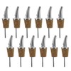 Westmark 12 spirits/oil pourers for bottles, extra short, with trachea,