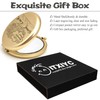ITXIYC Compact Mirror for Purse,Mini Travel Mirror Double-Sided 1X/2X Magnifying