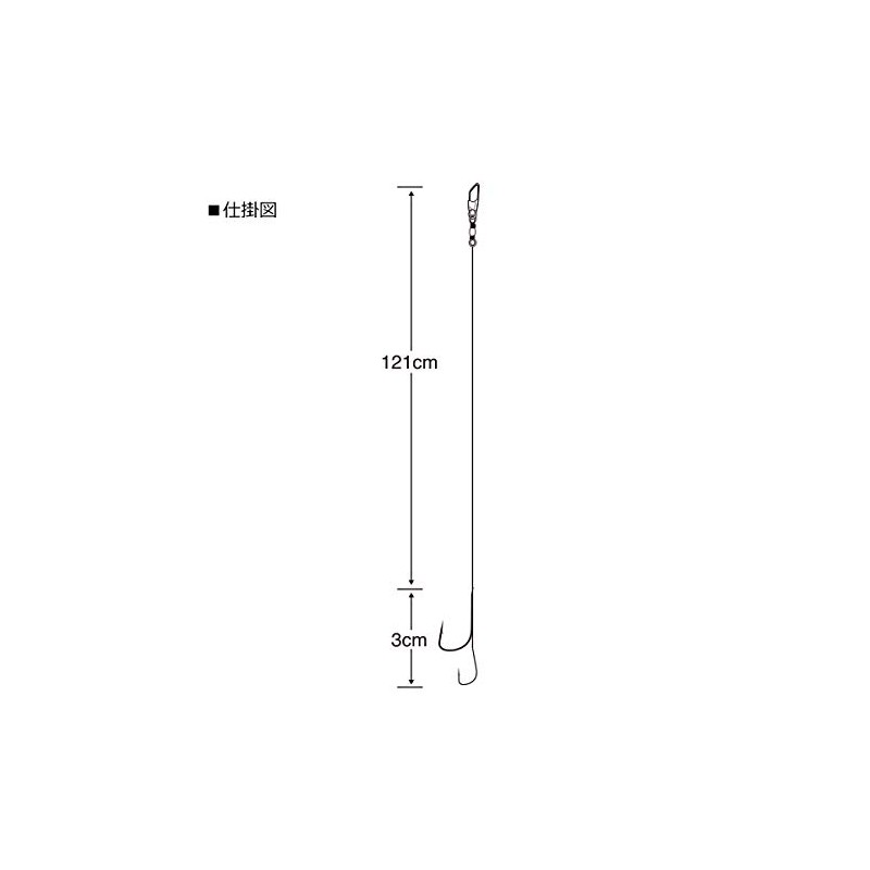 Sasame Needle E-704 10-4 Uki Fishing Paste Assist