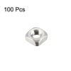sourcing map M3 Square Nuts, 304 Stainless Steel Metric Coarse