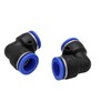 Pneumatic Hose Connector IQS 4 to 16 mm (2, Angle