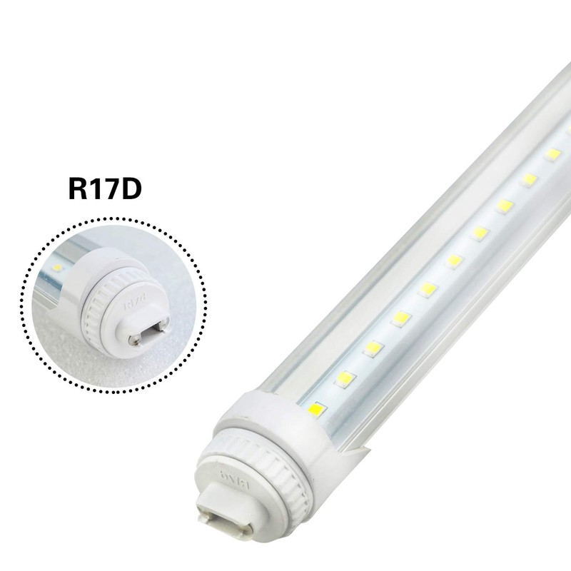 WYZM R17D 4FT LED Tube Light,5500K White Color,20W F48T12/CW/HO Straight