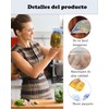 12 Tapas de Silicona Elásticas Reutilizables, Cubiertas de Silicona para