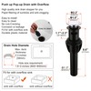 Duttao Bathroom Sink Faucet, 4 Inch Single Hole or 3