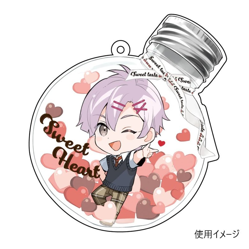 Hagoromo Acrylic Makeup Cover #Heart Chocolat